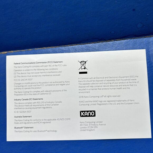 Kano Harry Potter Coding Kit Build a Wand Learn To Code Complete Tested Works! - Picture 11 of 16